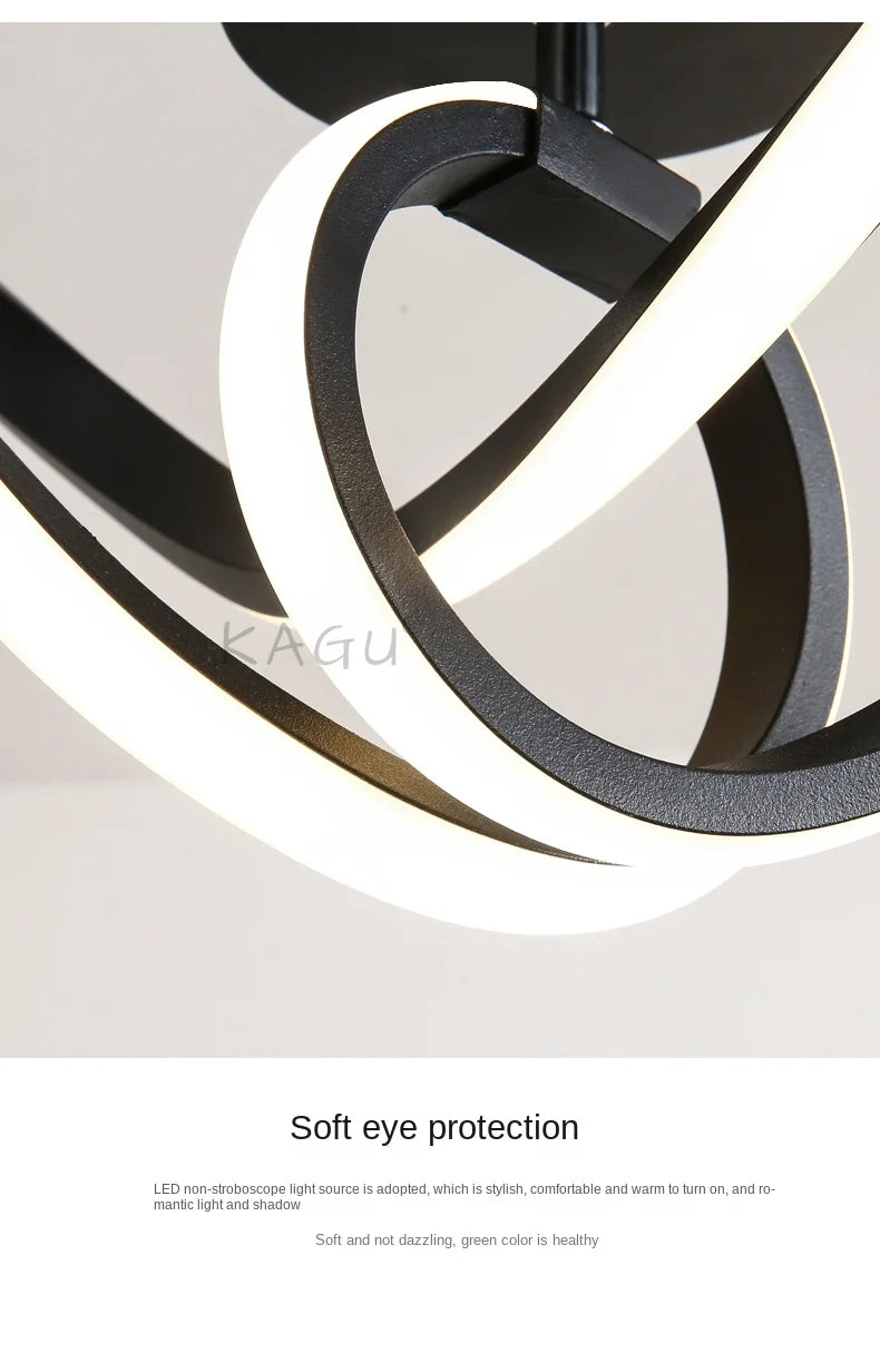 KAGU Modern Aisle LED Ceiling Lamp For Stairs Entrance Corridor Balcony Indoor Lighting Minimalist Style Light Kitchen Fixtures
