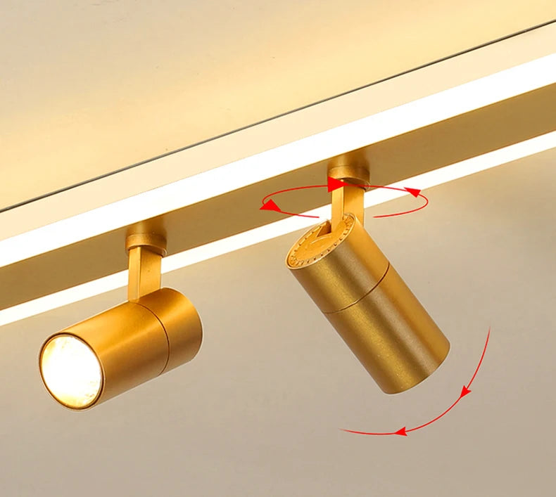 Nordic home decoration salon bedroom Spotlights smart led lamp lights for room dimmable Ceiling light lamparas indoor lighting