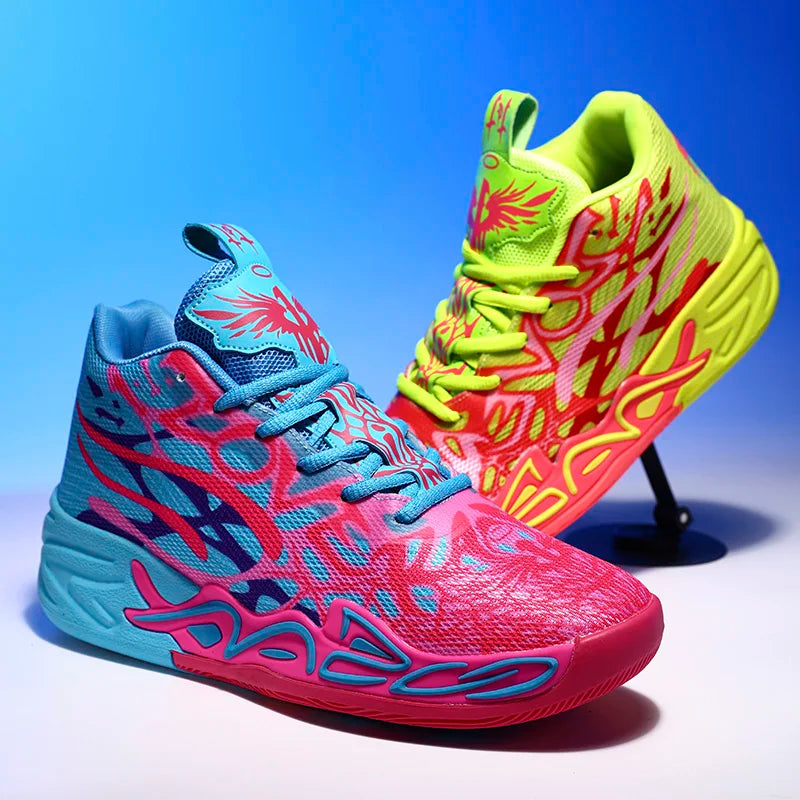 739 High Quality Mens Basketball Sneakers Breathable Cushioning Training Sports Shoes Youth Gym ForMotion Basketball Shoes 35-45