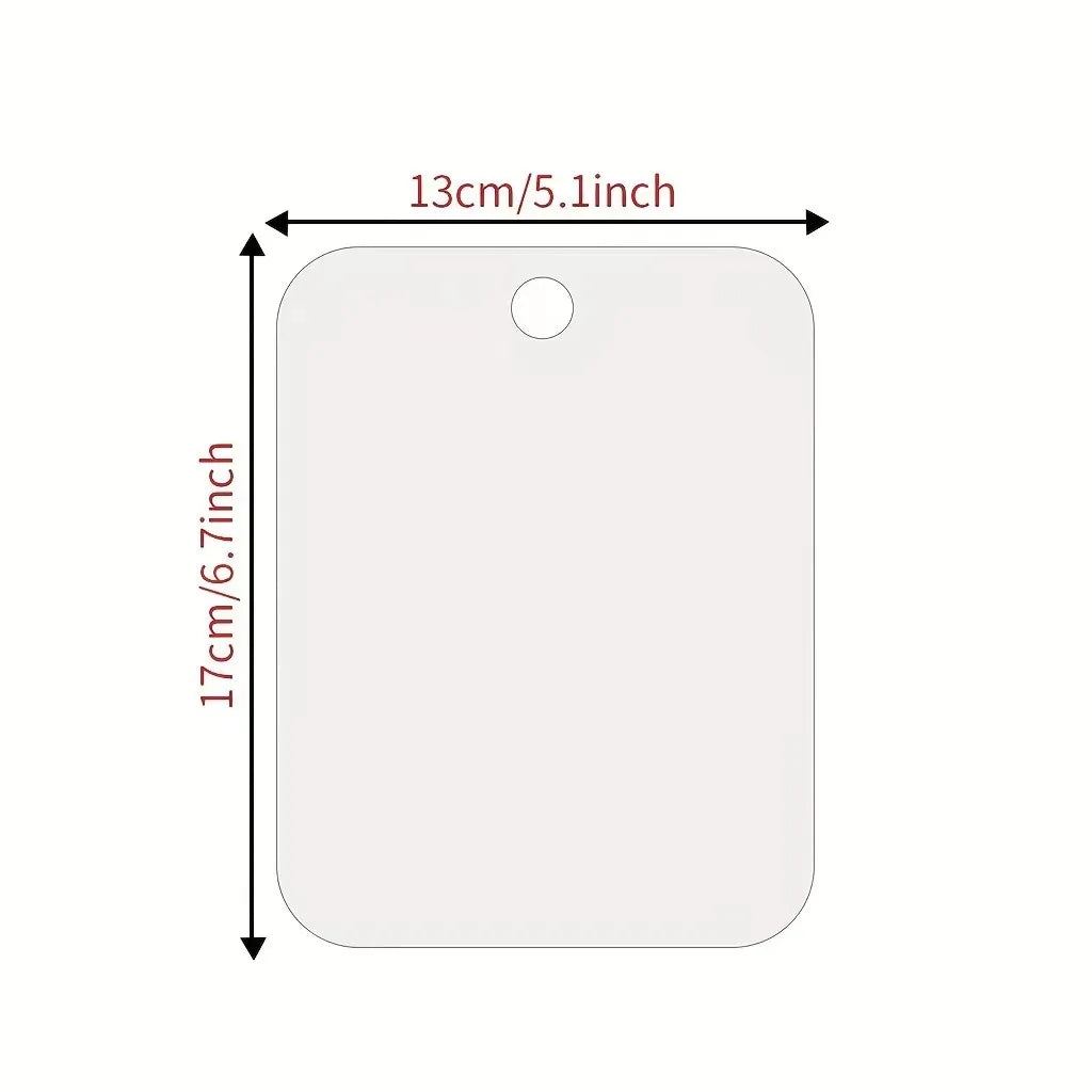 Shower Mirror High-Definition Acrylic Bathroom Mirror For Bathroom Use