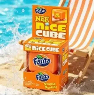 NeeDoh Nice Cube Desk Fidget Toy - Anti-Anxiety Stress Reliever