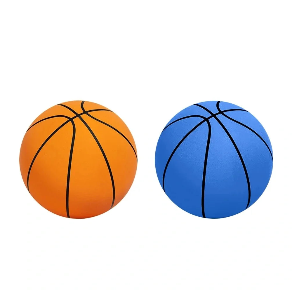 Silent Foam Basketball  Cloth Wrapped Sensory Ball For Kids Indoor Play Motor Skills Safe Toy Fitness