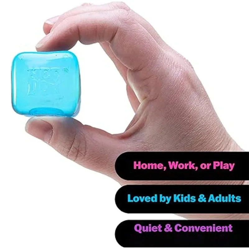 NeeDoh Nice Cube Firm Slow-Rise Sensory Fidget - Desk Stress Ball