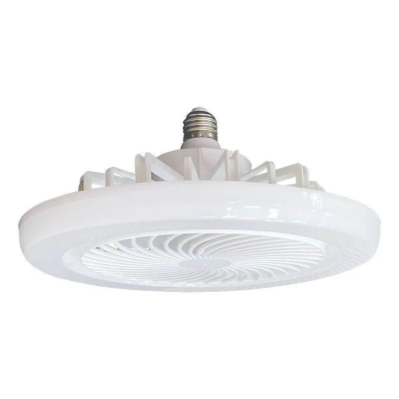 Smart 3-in-1 led Ceiling Fan Light with Remote Control 3-speed E27 AC85-265v for Bedroom Living Room Fan Lighting Tricolor white
