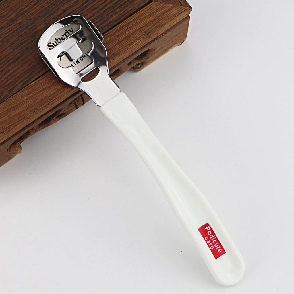 Pedicure Tools Set - Stainless Steel Callus Remover, Foot Rasp & Dead Skin Knife, Salon-Grade Manicure Kit for Home/Spa