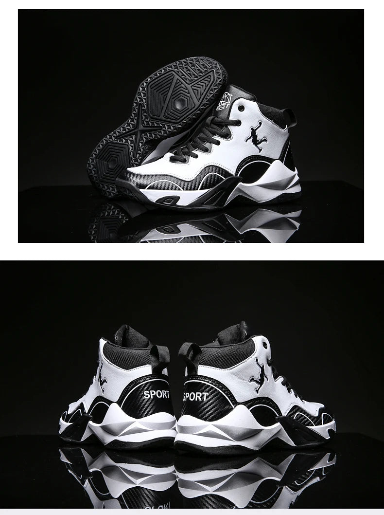 Kids Boy Breathable Basketball Woman Training Sneakers Zapatillas Men's Basketball Shoes High Top Basketball Shoes Outdoor 2025
