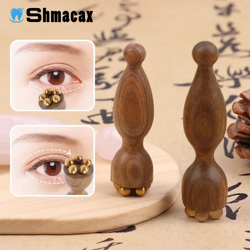 Face Massage Tools Gua Sha Face Skin Care Massage Sticks Lotus Seedpod Shape Massager Facial Physiotherapy Tool