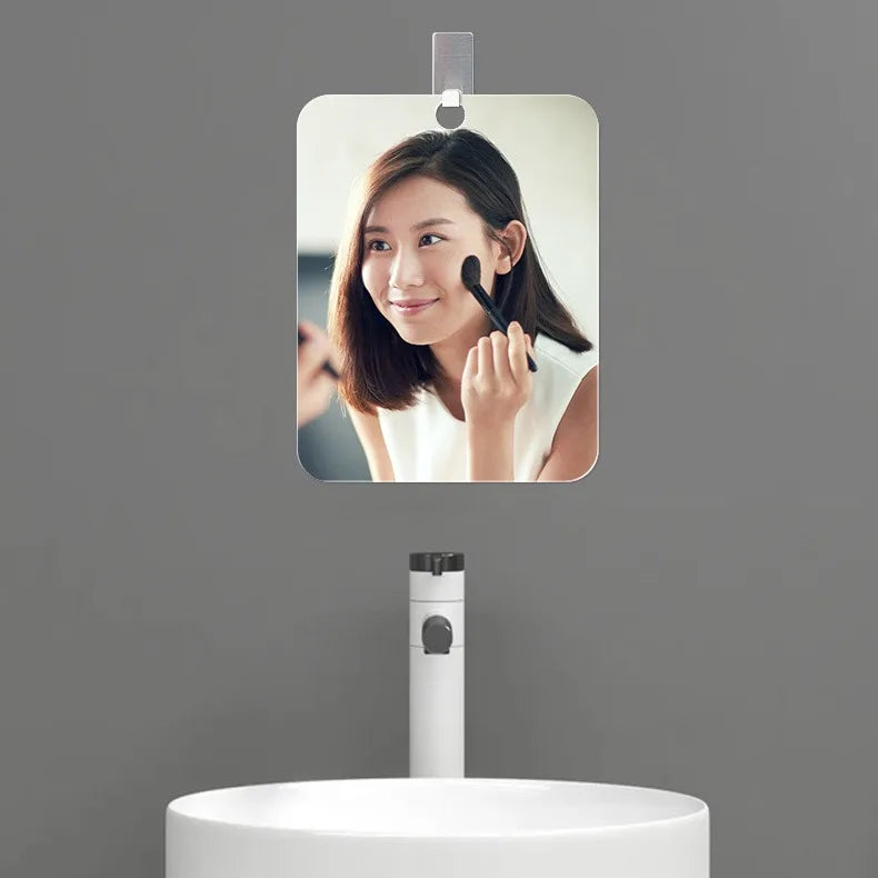 Shower Mirror High-Definition Acrylic Bathroom Mirror For Bathroom Use
