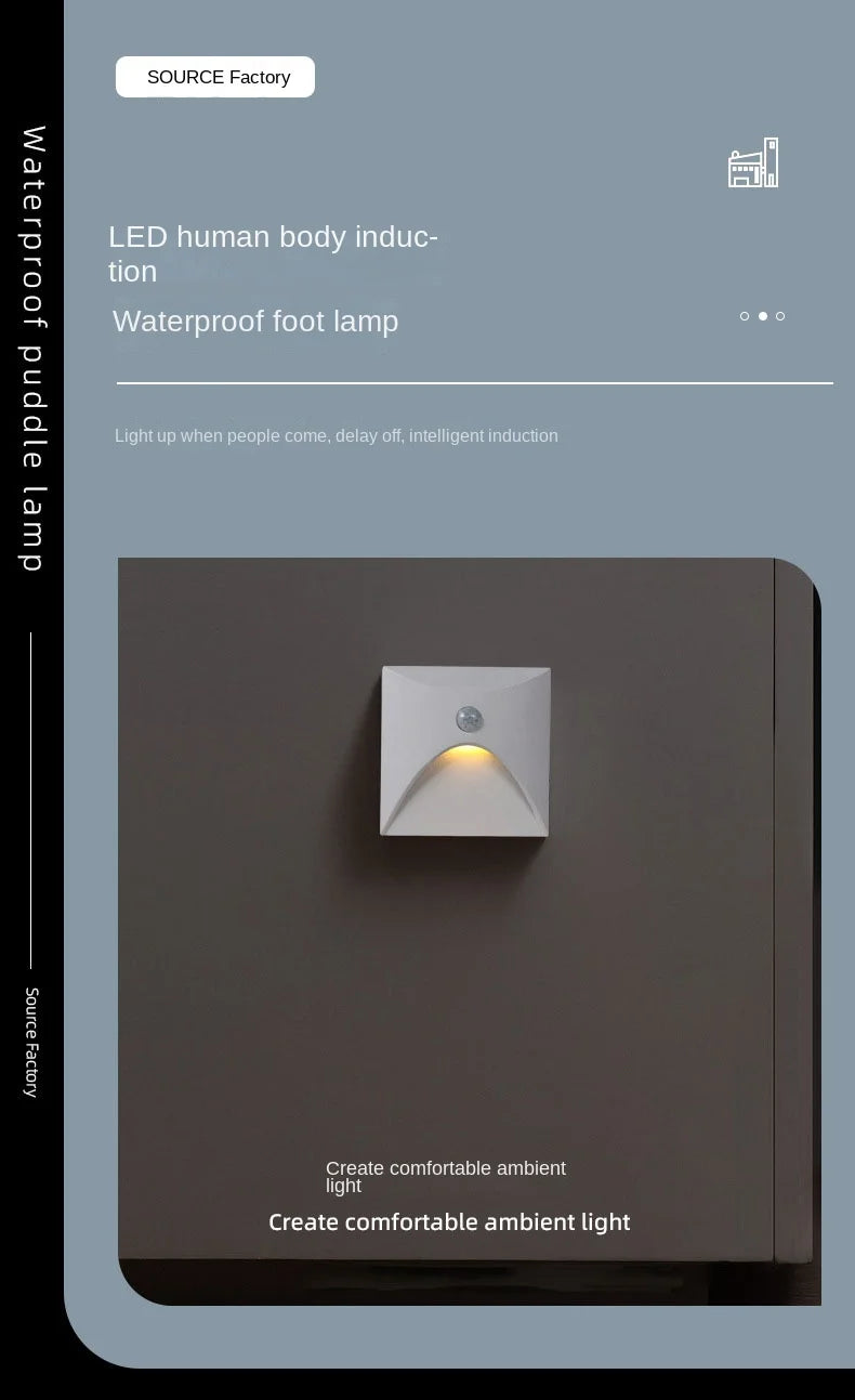 Outdoor Light IP65 Embedded Wall Light 3W LED Indoor Recessed Stair Lighting  Balcony Porch Aisle Courtyard Indoor Wall Light