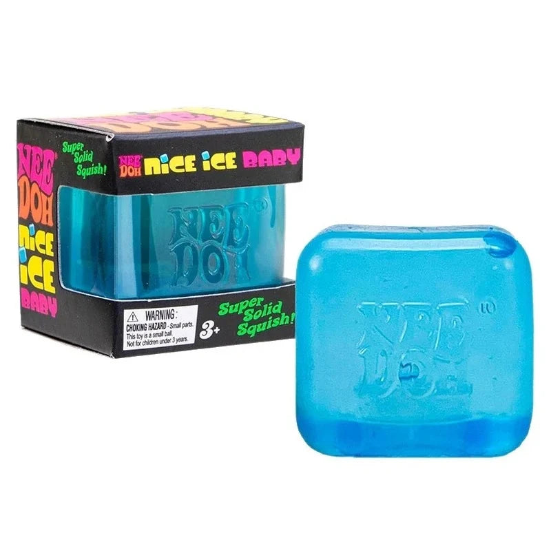 NeeDoh Nice Cube Sensory Stress Reliever Fidget Toy for Kids & Adults