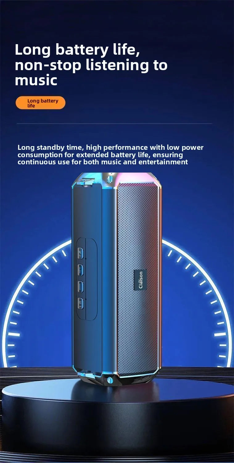 Bluetooth Audio Dual Speakers Diaphragm Bluetooth Small Speakers Loud Volume Subwoofers Plug-in Cards Wireless Speakers