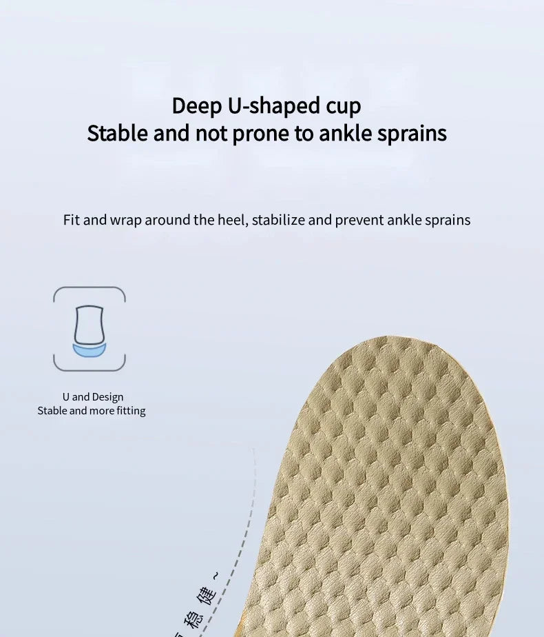 1Pair Memory Foam Insoles for Basketball Sports Shoes Shock Absorption Non-Slip Soft Shoe Sole Comfortable Foot Support