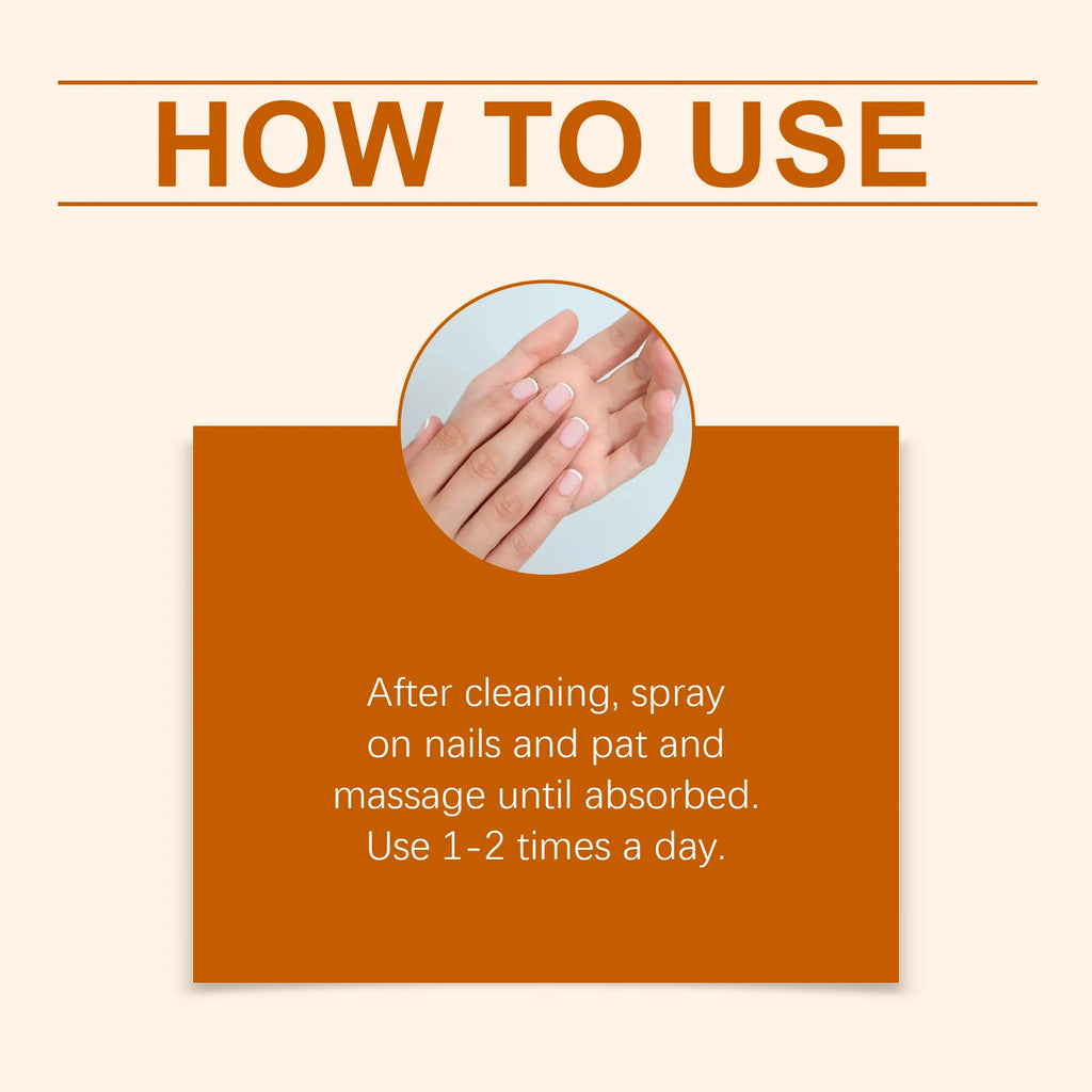 Nail Nourishing SprayGentle care for hands and feet, strengthens and fortifies nail surfaces, moisturizes and softens cuticles.