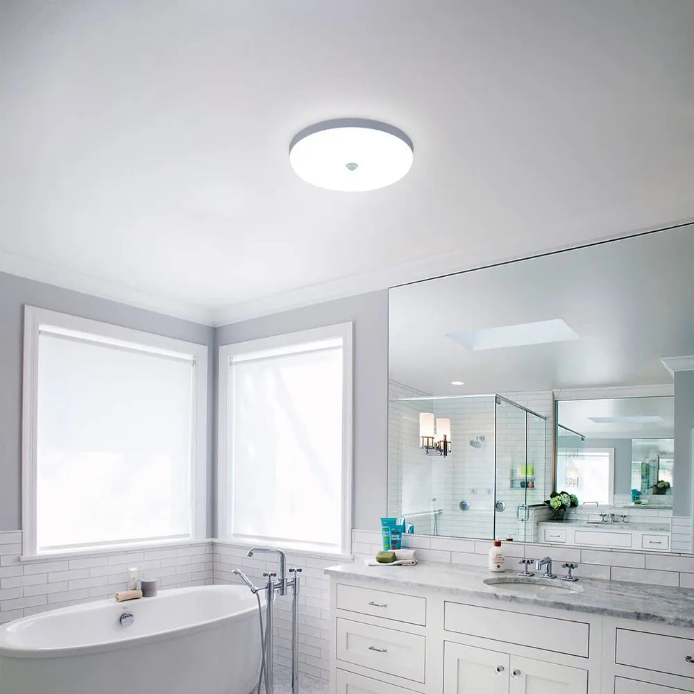 Smart Home Light PIR Motion Sensor lighting 30W 20W AC 230V 220V 240V LED Ceiling bulb Ceiling Lamp For Room Hallways Corridor