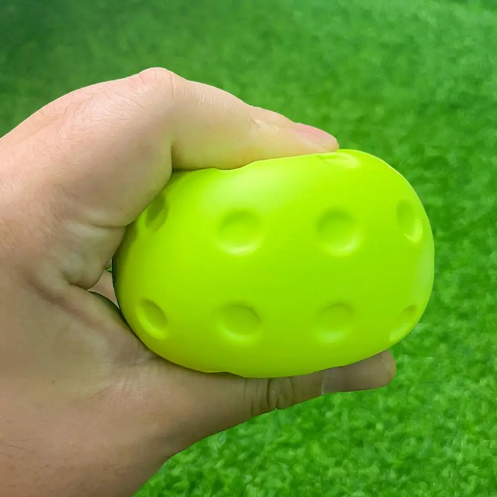 1PC Silent Pickleball Indoor Entertainment Silent Practice Ball PU Foam High Bounce Resistance Not Disturbing People
