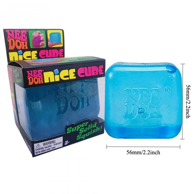 NeeDoh Nice Cube Sensory Stress Reliever Fidget Toy for Kids & Adults