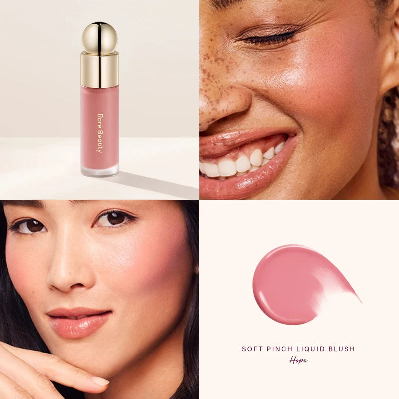 Fashion Rare Beauty Oft Pinch Liquid Blush Silky Lasting Sweat- and Humidity-resistant Cream-to-powder Rouge Women's Face Makeup