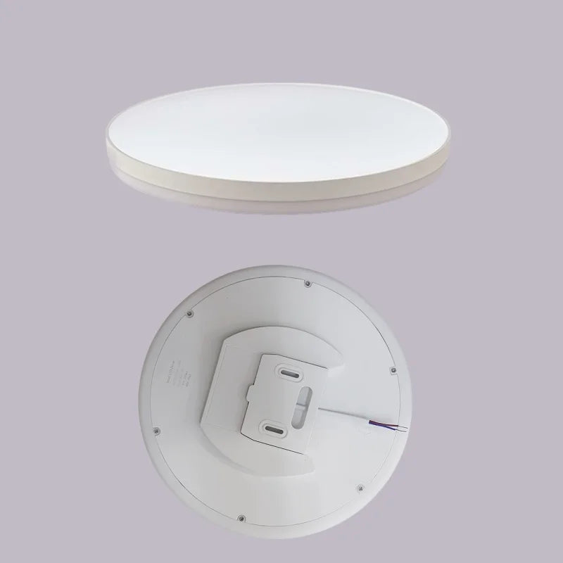 Smart LED Ceiling Light with RGB Backlight Bluetooth Tuya APP Remote Control Dimming Living Room Bedroom Home Decor Ambient Lamp