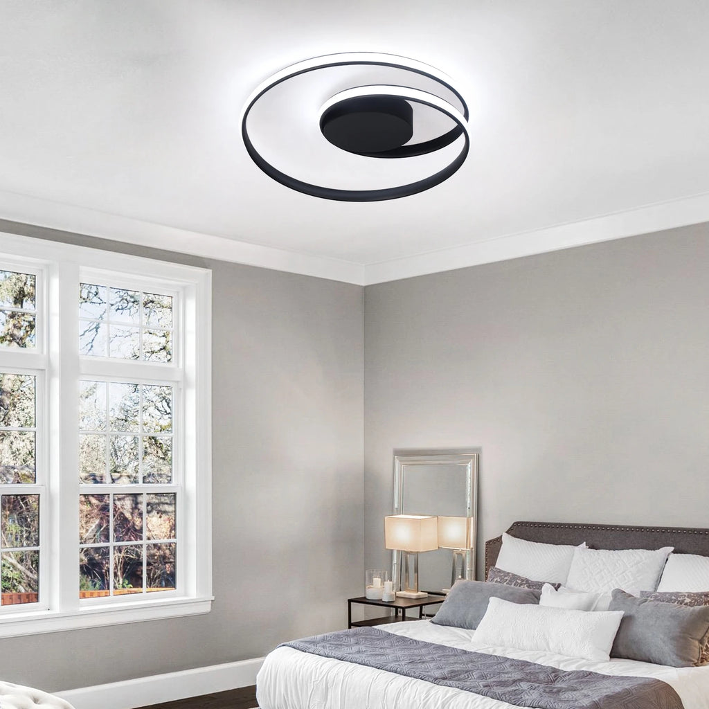 Modern Ceiling Light LED Chandelier Lamp Luminaire Living Dining Room Lighting Acrylic Surface Mounted Home Decor Indoor Fixture