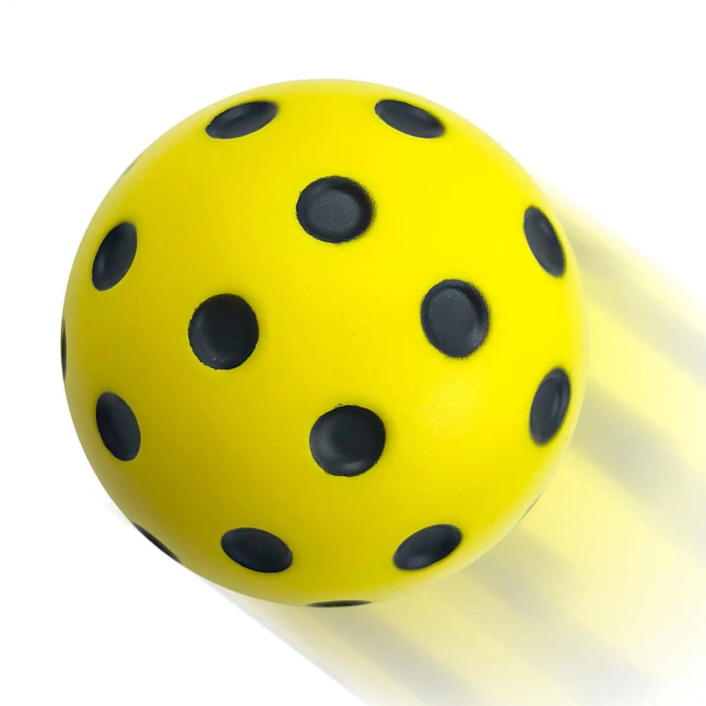 Quiet Foam Pickleball Balls 74MM Indoor Practice Balls No Noise for Apartment Condo Garage Training Backyard Silent Games