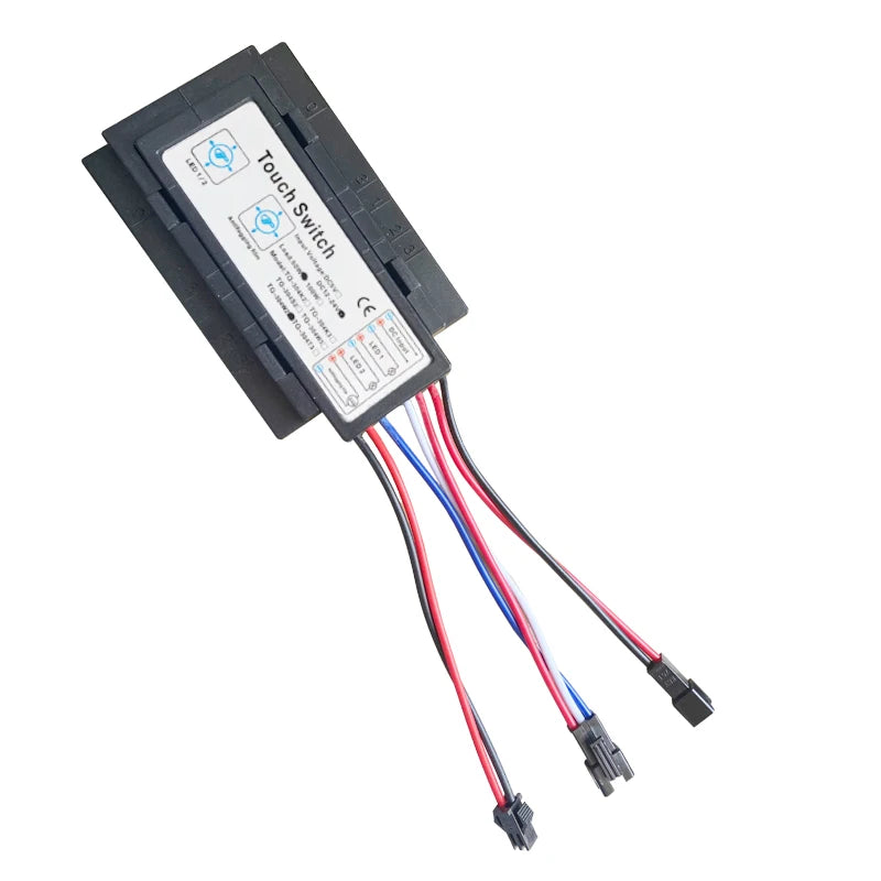 TQ-304 Smart Bathroom Mirror Light Touch Switch, 12V/24V Auto-Dimming Glass Sensor Module (LED Accessories)