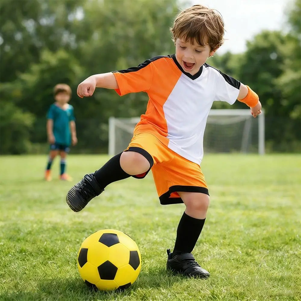 High-Elastic Silent Football Easy to Grip Low Noise Low Noise Foam Soccer Ball 18/21/24CM Squeezable Indoor Training Ball