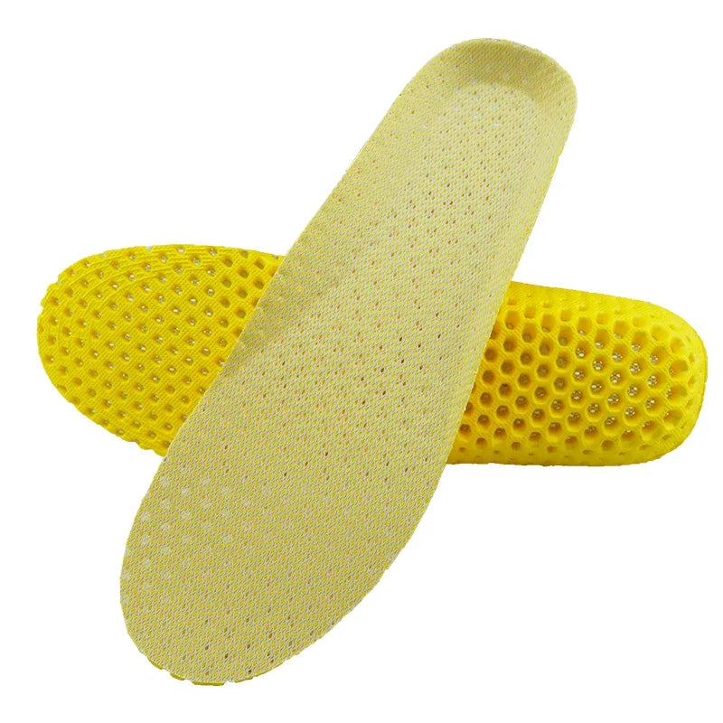 Memory Foam Insoles for Sneakers Honeycomb Breathable Insole Sports Shoe Pad Inserts Orthopedics Flat Feet Pads for Woman Man