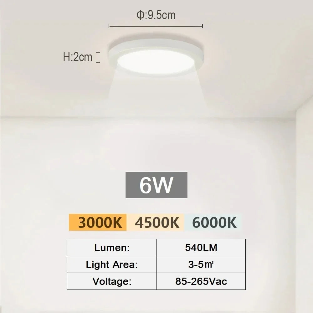 0.9 Inch Ultra-thin Smart Home LED Ceiling Light 38W 28W 24W APP/Remote Control Dimmable Room Decoration Bedroom Living Room