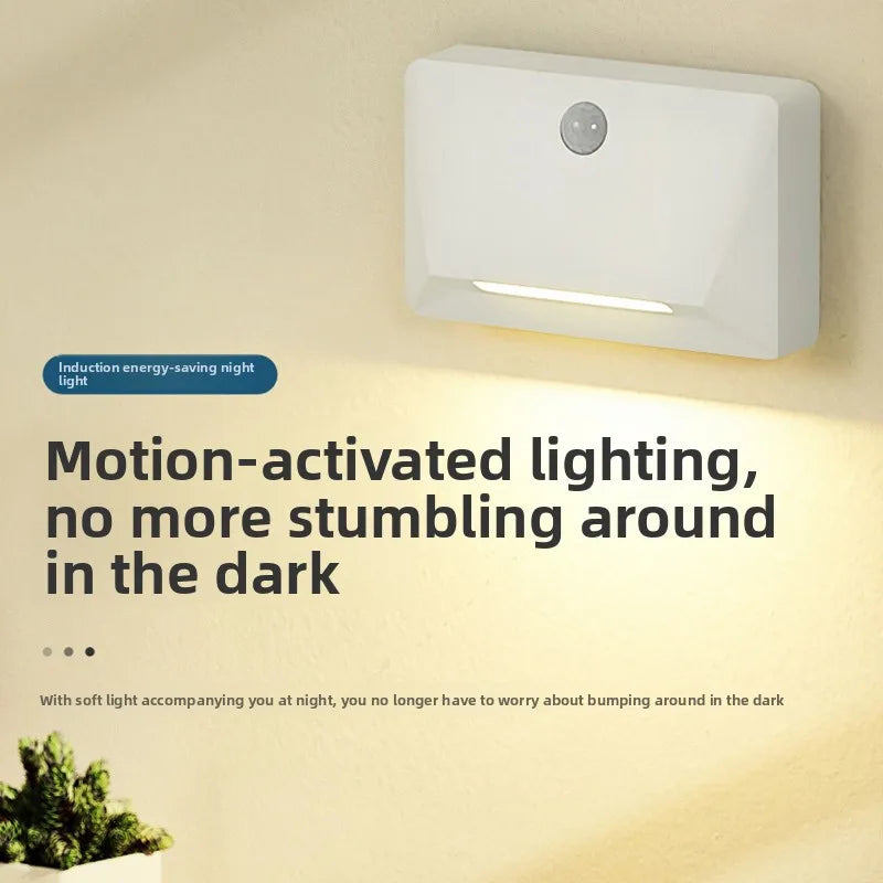 Smart Motion Activated Wall Light - 2200mAh USB-C Fast Charge 3 Adjustable Brightness Multi-Device Link  Indoor/Outdoor Lighting
