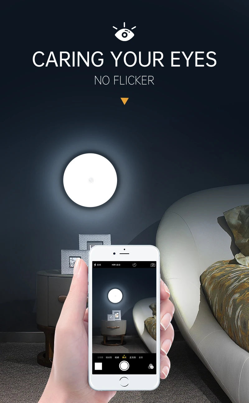 Motion Sensor Ceiling Light Modern Smart Sensor LED Lamp Human Infrared Sensing Lamp Indoor for Garage Corridor Lighting Fixture