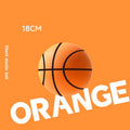 【YY26】18/21/24cm Bouncing Mute Ball Indoor Silent Basketball With Hoop High-Resilience Lightweight Mini Basketball Kids Gifts