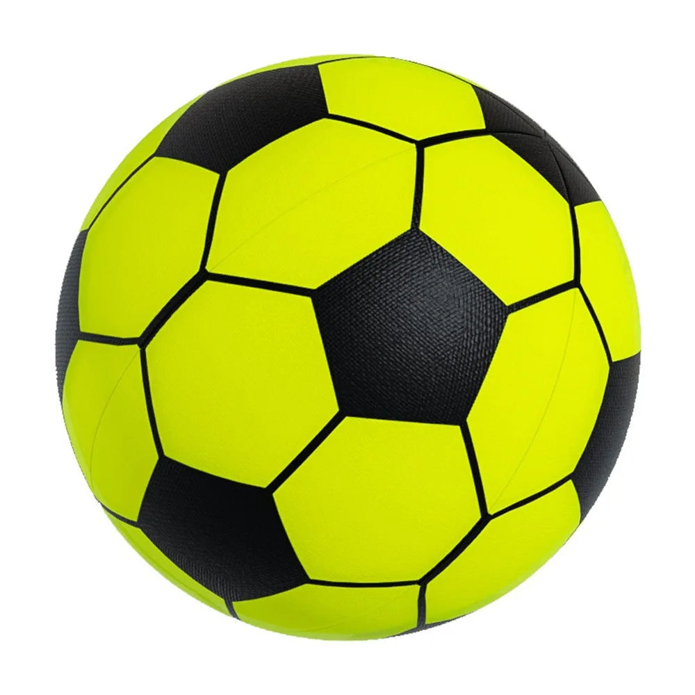High-Elastic Silent Football Easy to Grip Lightweight Low Noise Foam Soccer Ball 21/24CM Squeezable Indoor Training Ball