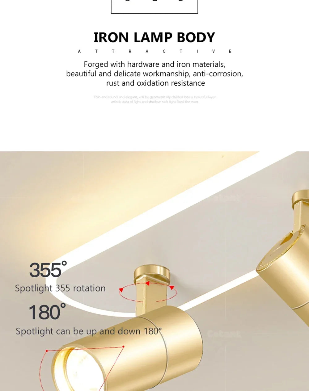 Modern LED Ceiling Lights with Spotlight Aisle Chandelier for Living Room Hallway Cloakroom Lamps Home Indoor Lighting fixtures