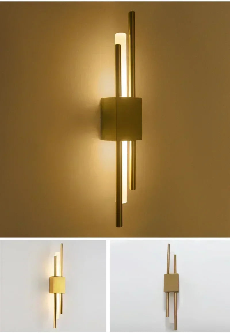 Led Wall Lamp Indoor Lighting Bathroom Wall Sconces Light Fixture Living Room Corridor Bedroom Decoration Nordic Wall Lights