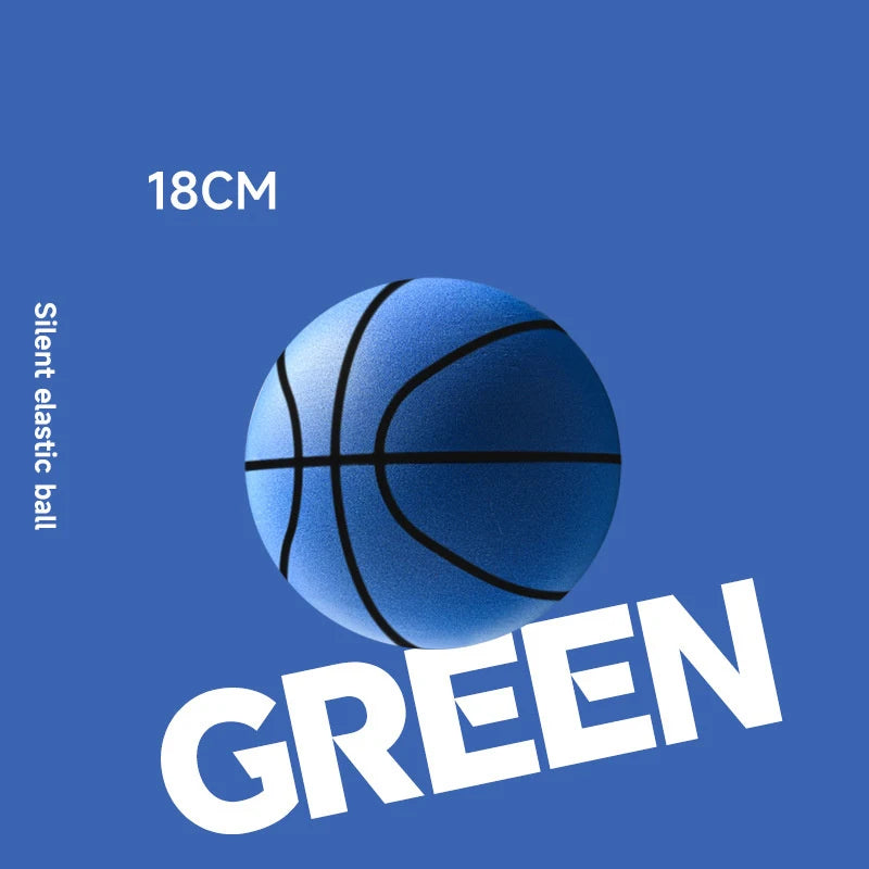 【YY26】18/21/24cm Bouncing Mute Ball Indoor Silent Basketball With Hoop High-Resilience Lightweight Mini Basketball Kids Gifts
