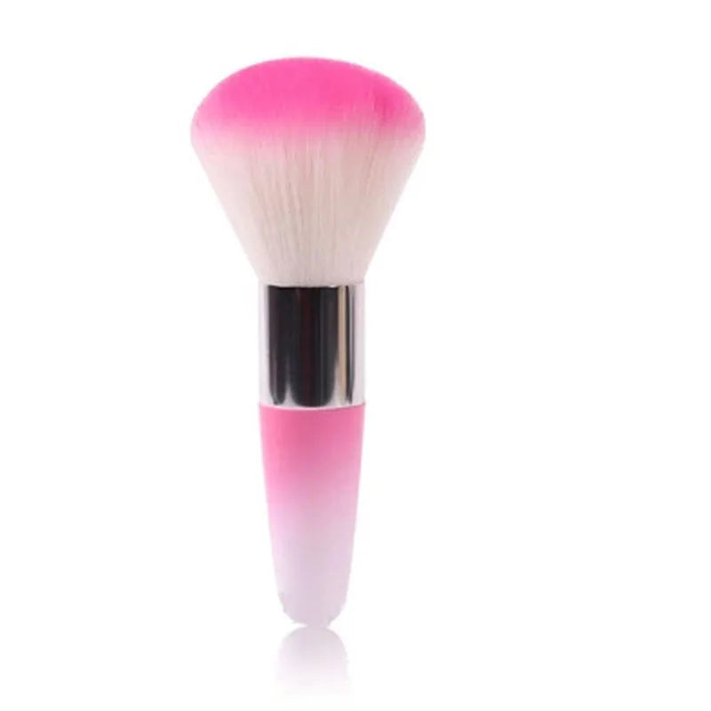 Nail Cleaning Nail Brush Tools File Nail Art Care Manicure Pedicure Soft Remove Dust Small Angle Clean Brush for nail care