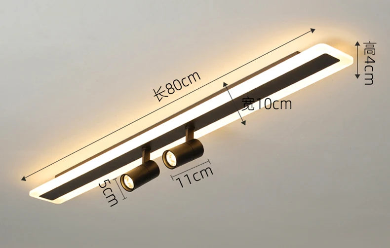 Nordic home decoration salon bedroom Spotlights smart led lamp lights for room dimmable Ceiling light lamparas indoor lighting