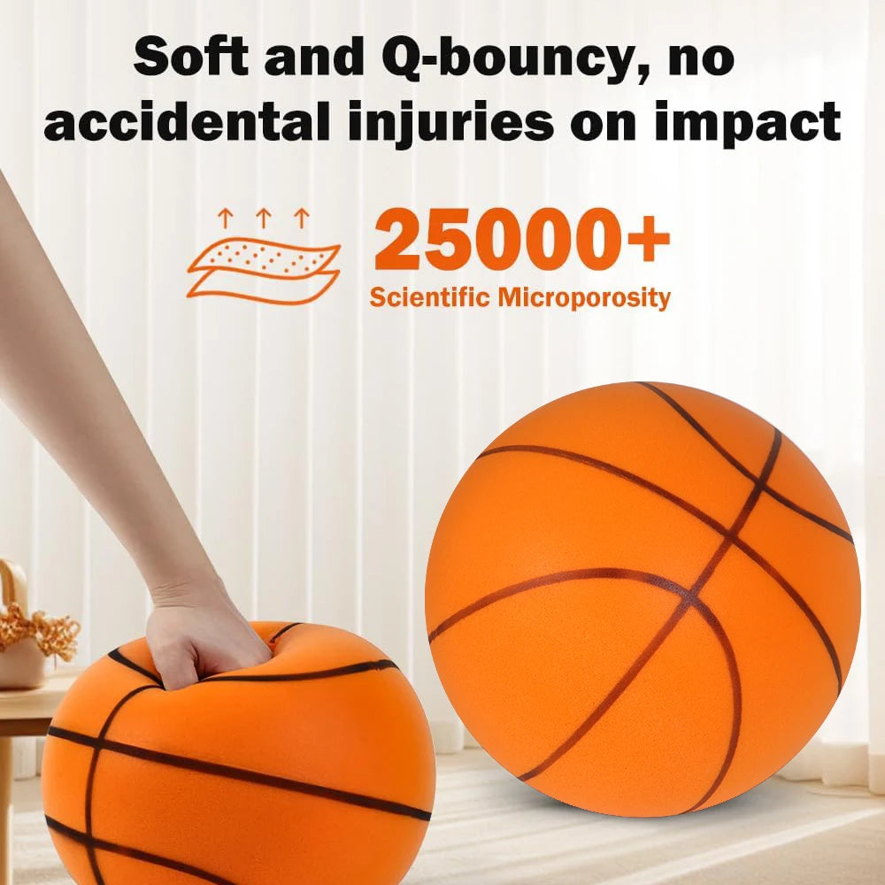 Silent Foam Basketball Size 3/5/7 Indoor Mute Training Ball with Noise-Free Bounce Fast Shipping Boy and Girl Birthday Gift