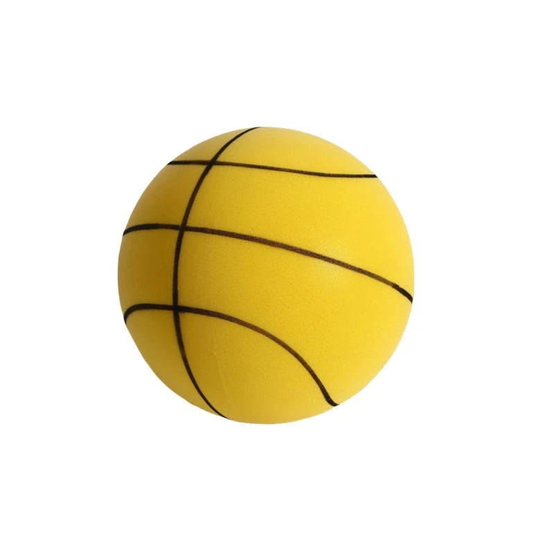 Bouncing Mute Ball Indoor Silent Basketball 18cm Foam Basketball Silent Soft Ball Bounce Basket Ball Toy Kids Sports Games Gift