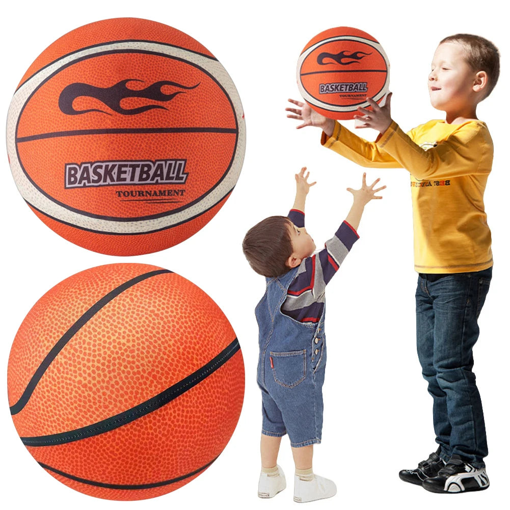 Silent Basketball 18cm 21cm and 24cm High Resilience Air Bounce No Noise Indoor Sports Equipment