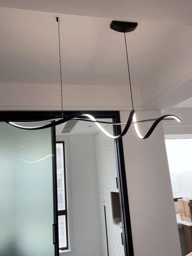 2025Modern Smart Pendant Lights for Dining Room Home Decoration Lamp Chandeliers Living Room Lighting Lustres Luminaria