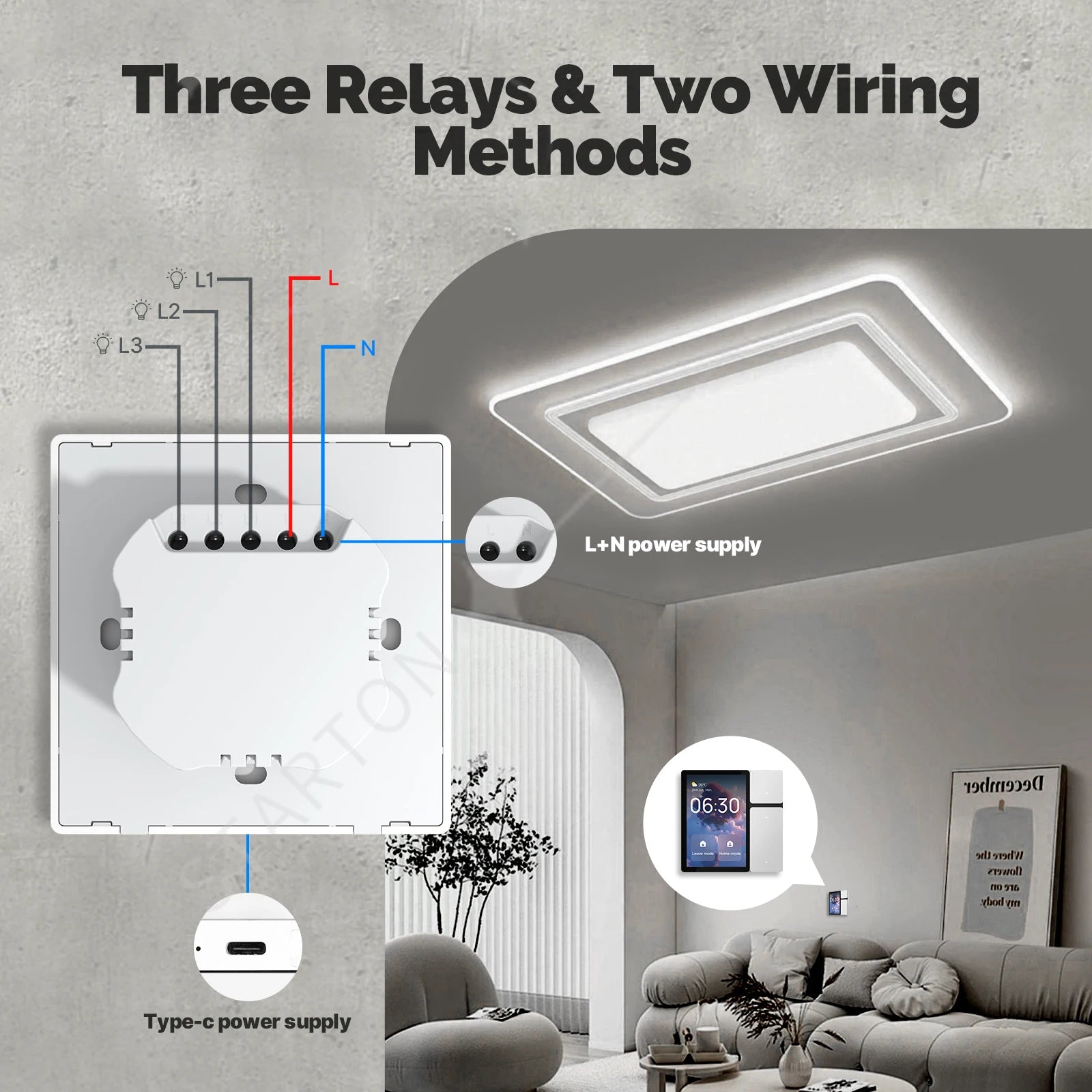Inteligentes Para El Hogar Android WiFi Zigbee Bluetooth Smart Home Products Home Automation Control System