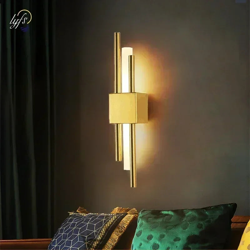 Led Wall Lamp Indoor Lighting Bathroom Wall Sconces Light Fixture Living Room Corridor Bedroom Decoration Nordic Wall Lights