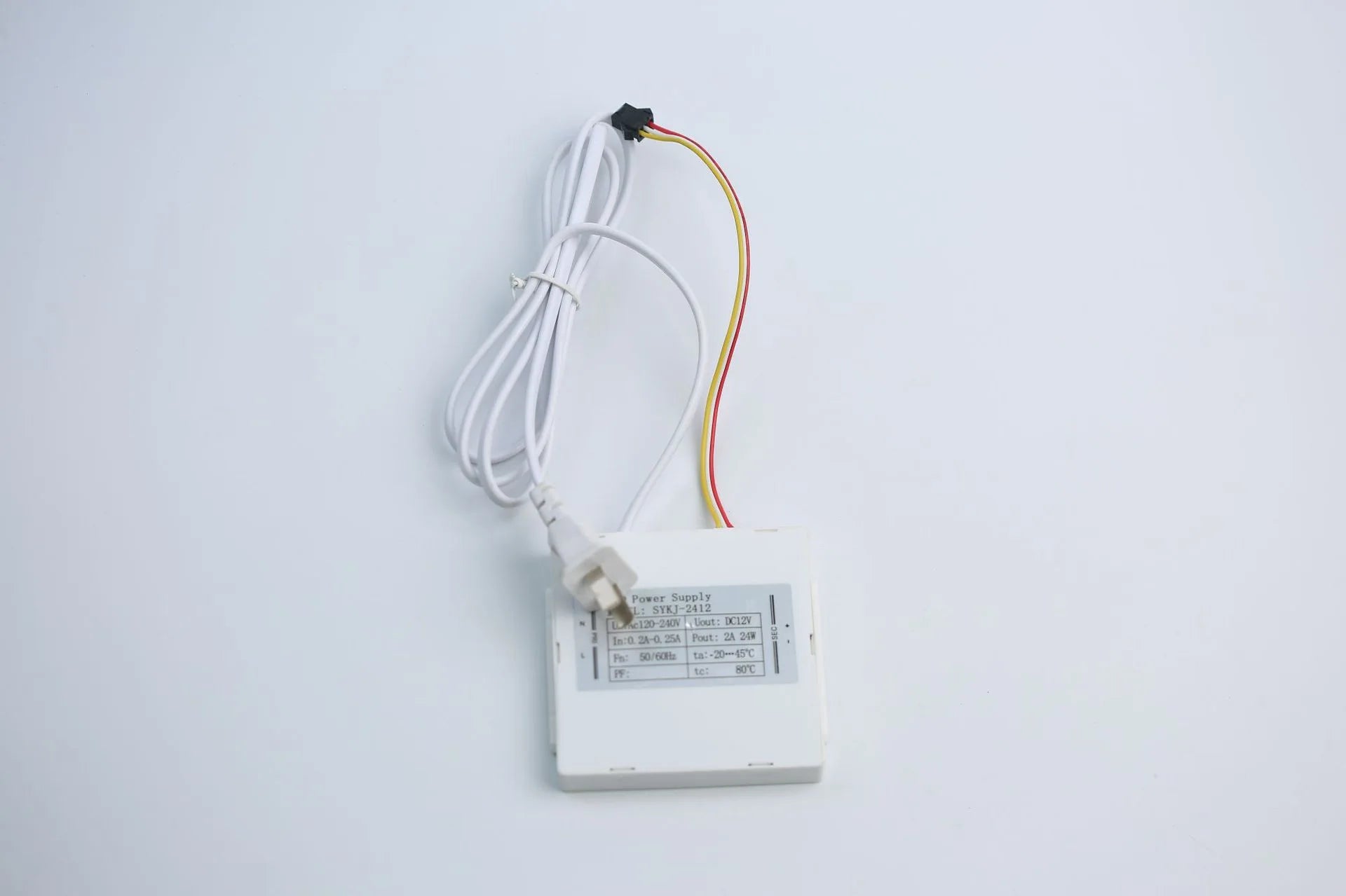 One-button 24W/36W smart bathroom mirror touch dimming switch with built-in driver power supply DC12V