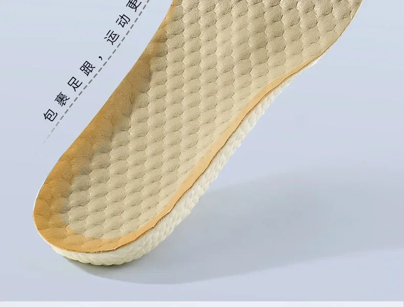 1Pair Memory Foam Insoles for Basketball Sports Shoes Shock Absorption Non-Slip Soft Shoe Sole Comfortable Foot Support