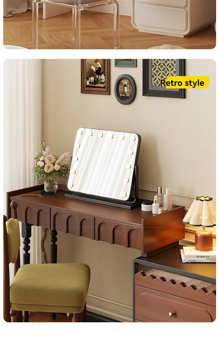 Lighted Vanity Mirror, LED Makeup Mirror with Lights, Hollywood Mirror for Tabletop Dressing