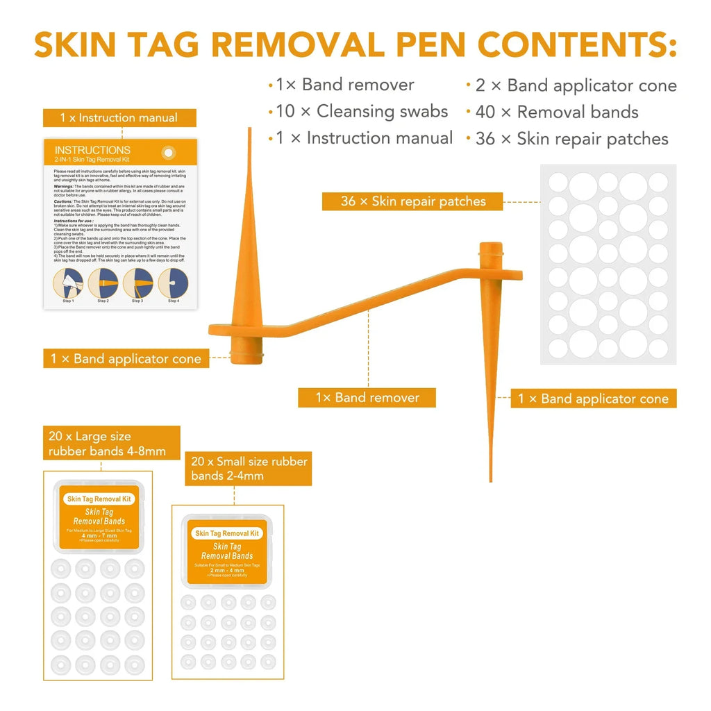 Skin Tag Removal Care Products Simple Wart Removal Tool Set Skin Tag Removeal Tool Easy To Clean Skin Care Tool