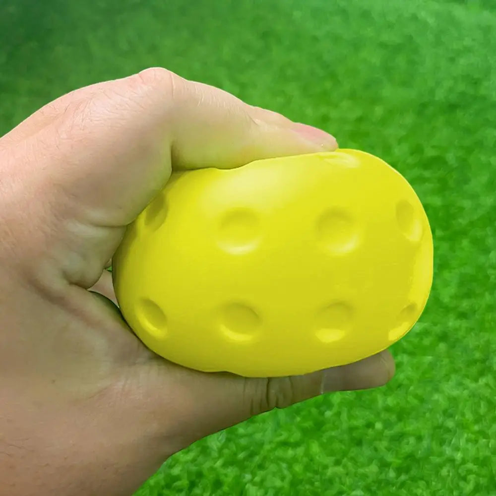 1PC Silent Pickleball Indoor Entertainment Silent Practice Ball PU Foam High Bounce Resistance Not Disturbing People
