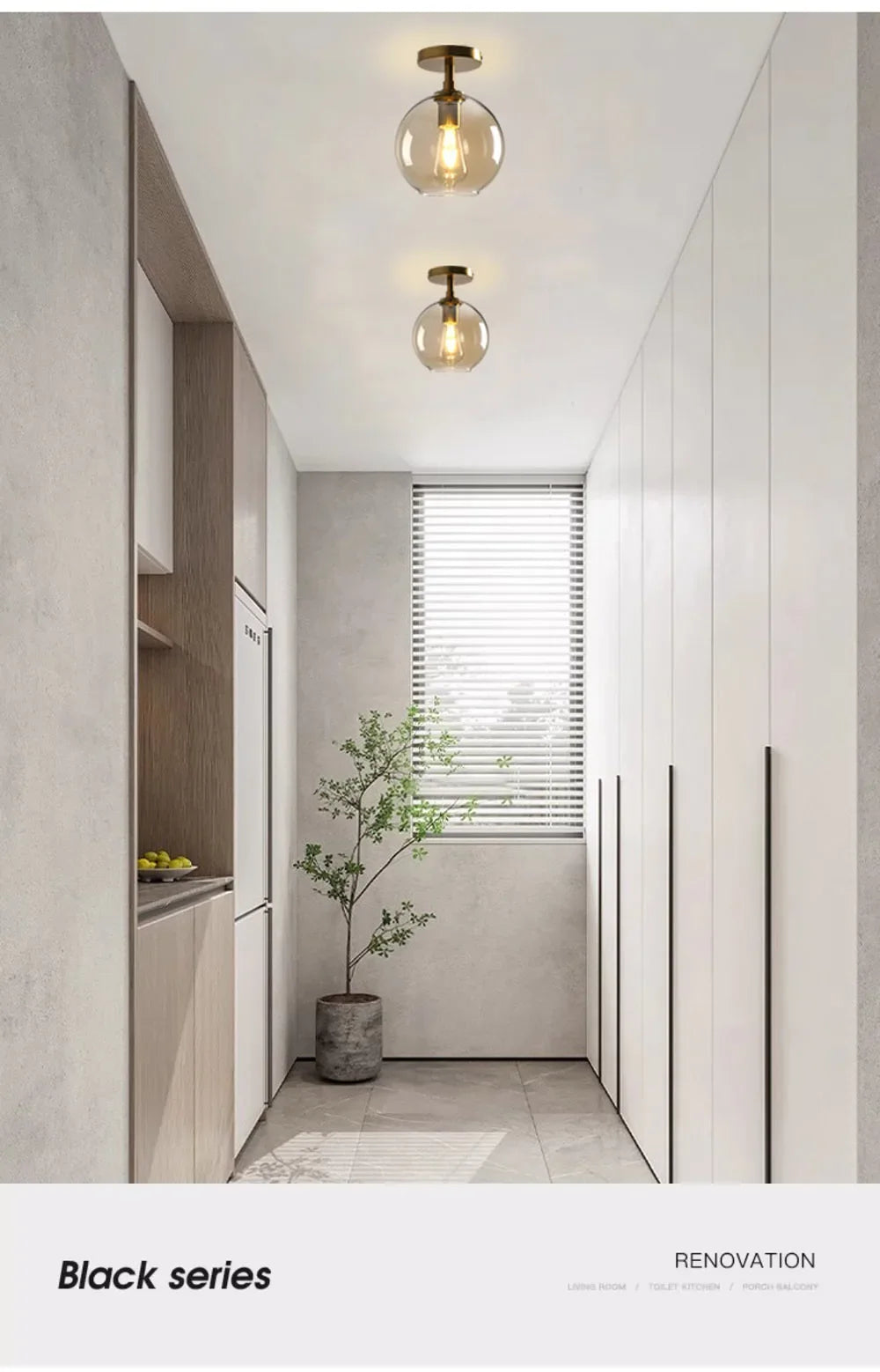 Modern LED Glass Ceiling Light Minimalist Cloakroom Balcony Bedroom Dining Room Lighting Hallway Lamp Indoor Lighting Lampara