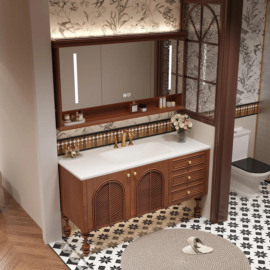 Hidden Illuminated Bathroom Cabinet Minimalist Makeup White Accessories Bathroom Cabinet Shower Caddy Mirror Armoire Furniture